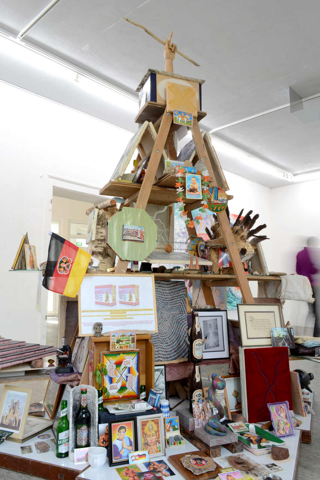 Michel Aniol Objects Installation Art Artist Tower